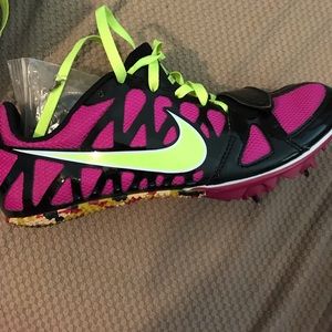 Women’s track shoes.